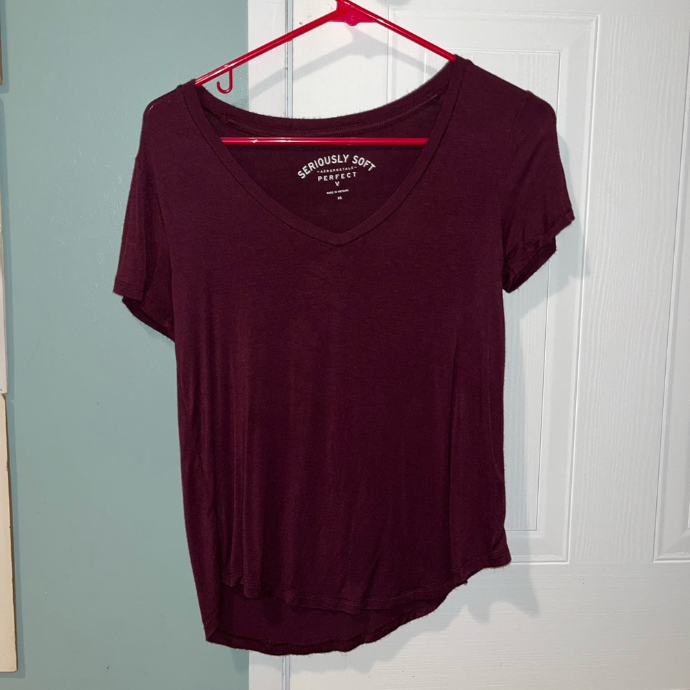 Maroon shirt